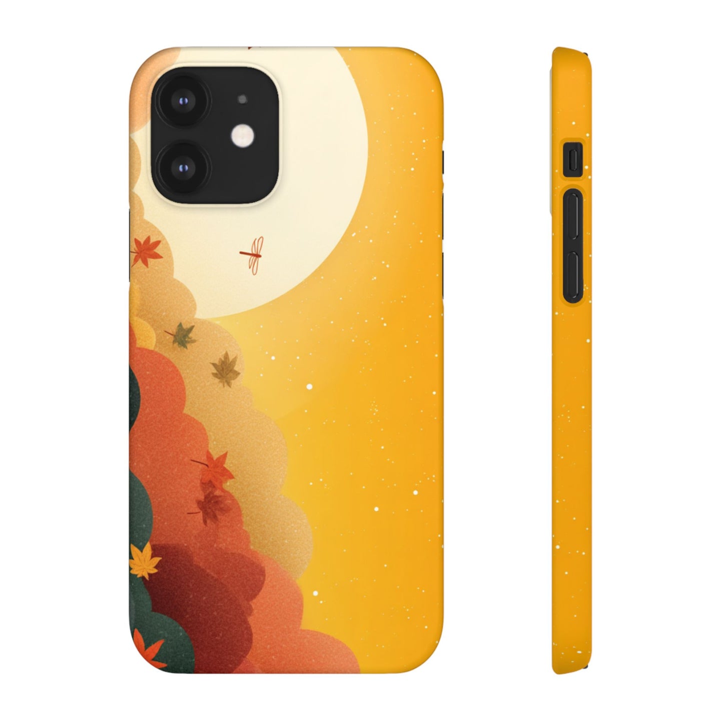 Autumn Sunset Snap Case, Fall Phone Cover, Nature-Themed Accessory, Gift for Her, Seasonal Aesthetic