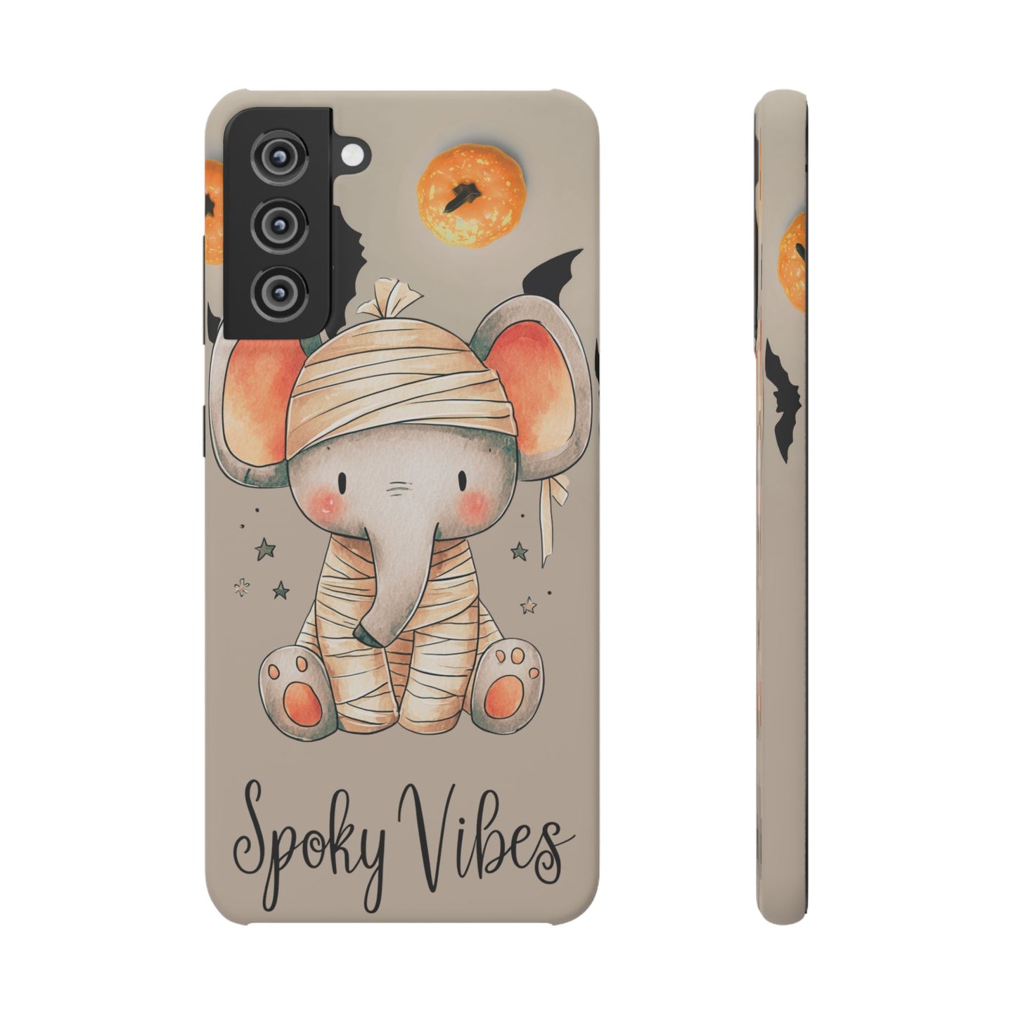Halloween Vibe Elephant Snap Case for iPhone and Samsung