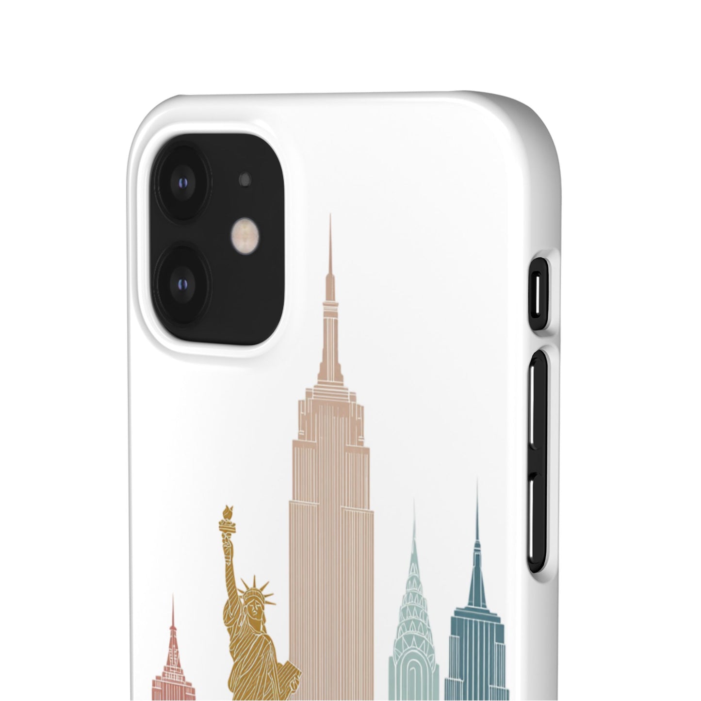 Stylish New York Snap Case, Urban Phone Cover, Cityscape Phone Case, Gift for Travelers, Trendy Protective Case