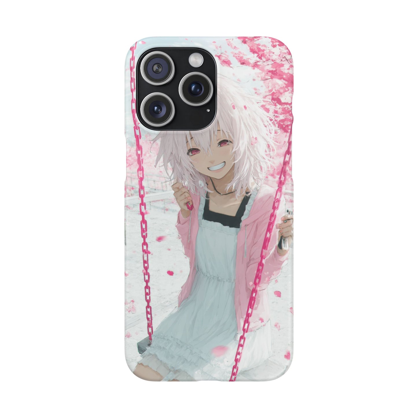 Anime Character Snap Cases for Phone, Cute Aesthetic Phone Cover, Gifts for Otaku, Floral Design, Unique Phone Cases