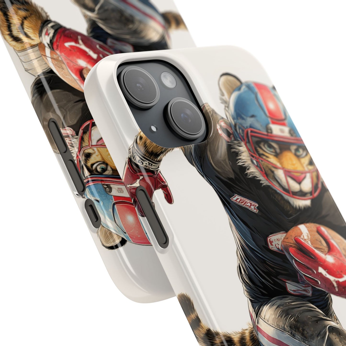 Sporty Animal Snap Cases for Phone, Unique Art, Gift for Sports Lovers, Fun Design for Gamers, iPhone Accessories