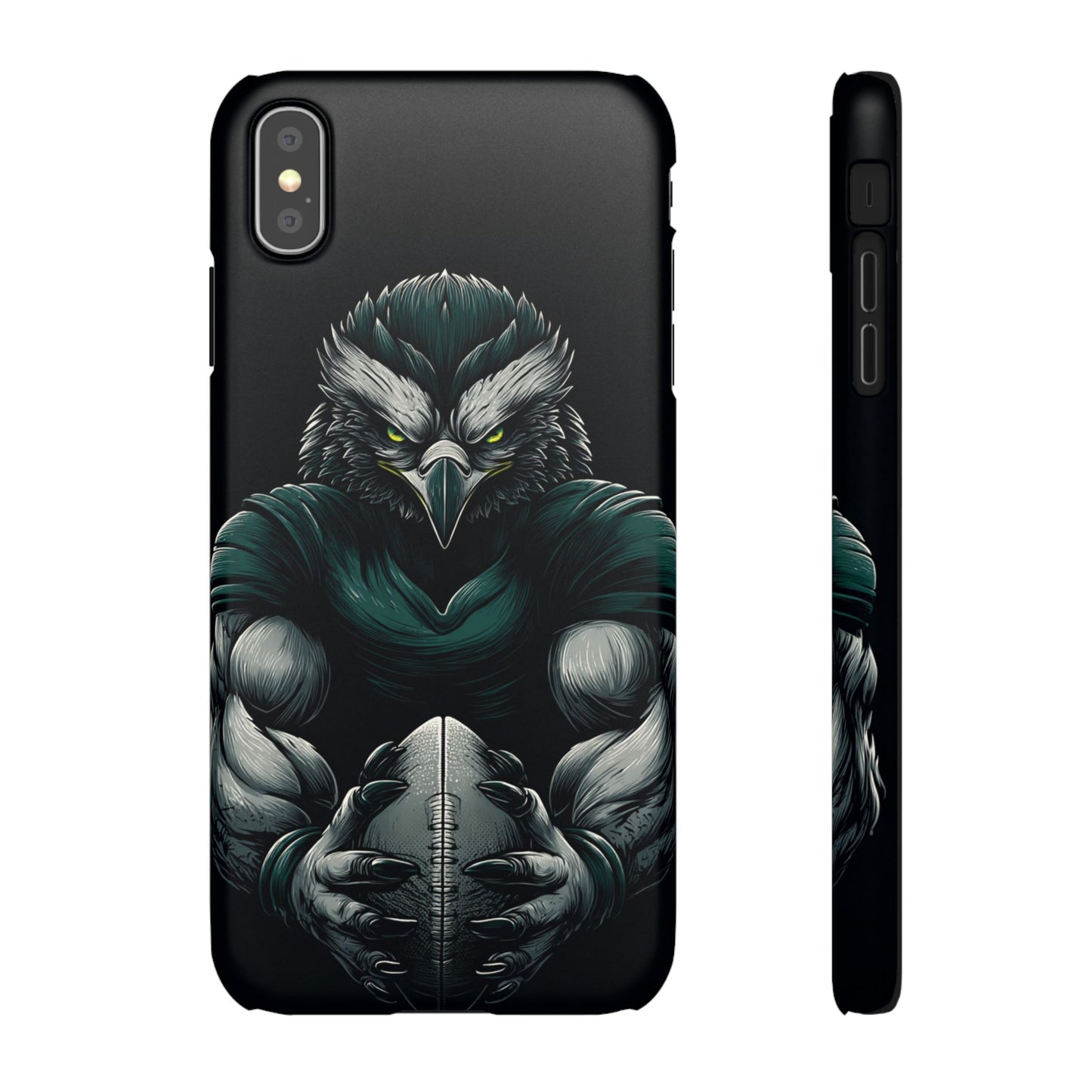 Philadelphia Eagles Art Snap Case, NFL Phone Cover, Sports Fan Gift, Football Team Accessories, Protective Cell Phone Shell