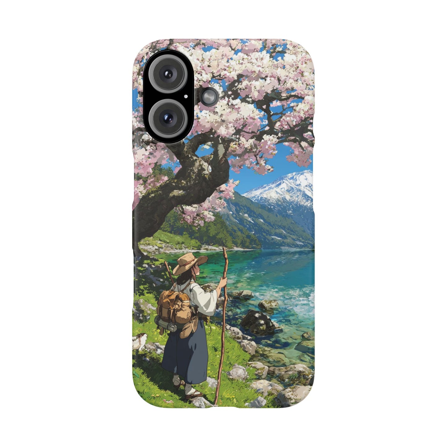 Nature-Inspired Snap Cases for Phone Protection, Floral Phone Covers, Cherry Blossom Aesthetic, Gifts for Nature Lovers, Spring Accessories