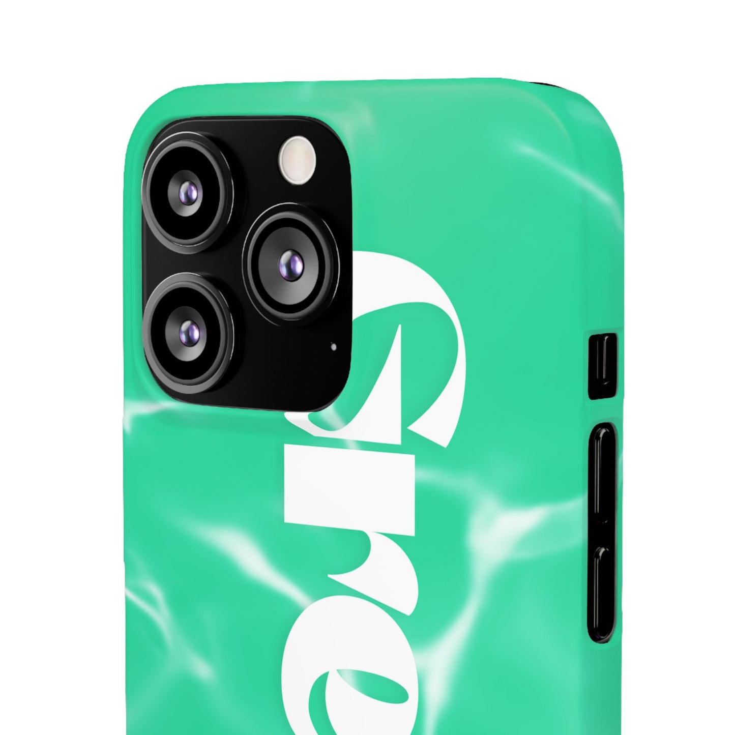 Aqua Pool Vibe Snap Case, Tropical Phone Cover, Summer Accessory, Trendy Gift for Friends, Beach Lover's Essential