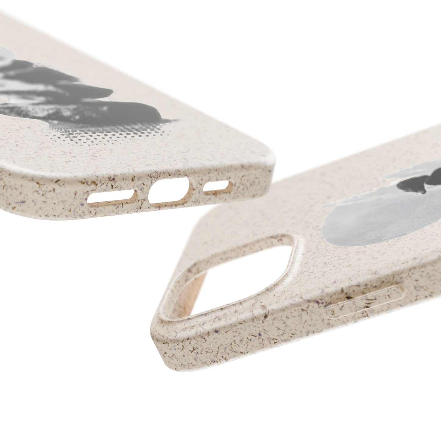 Biodegradable Plastic Free Phone Case Minimalistic Cairn Design Suitable For Iphones And Samsungs