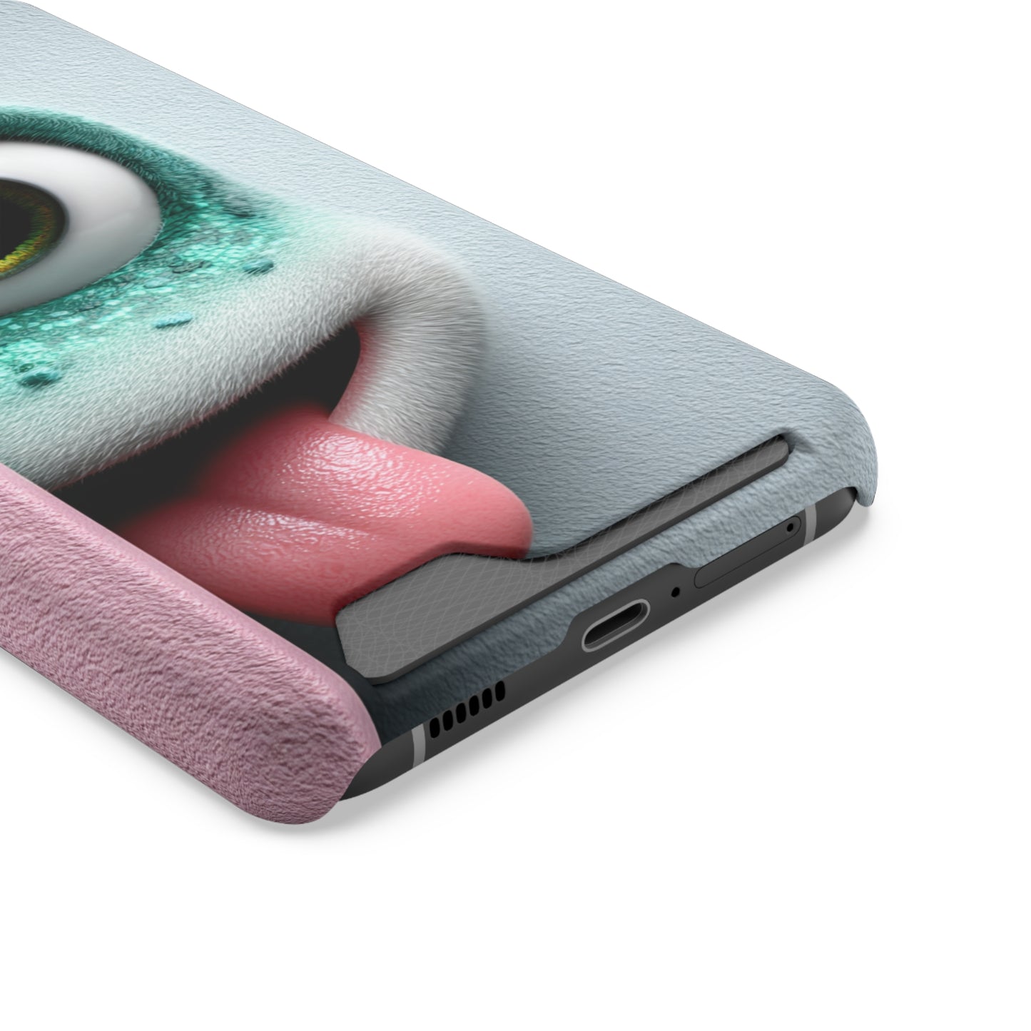 Funky Card Holder Phone Case - Whimsical Design, Cute Gift, Unique Accessories, Fun Mobile Cover, Stylish Phone Protection