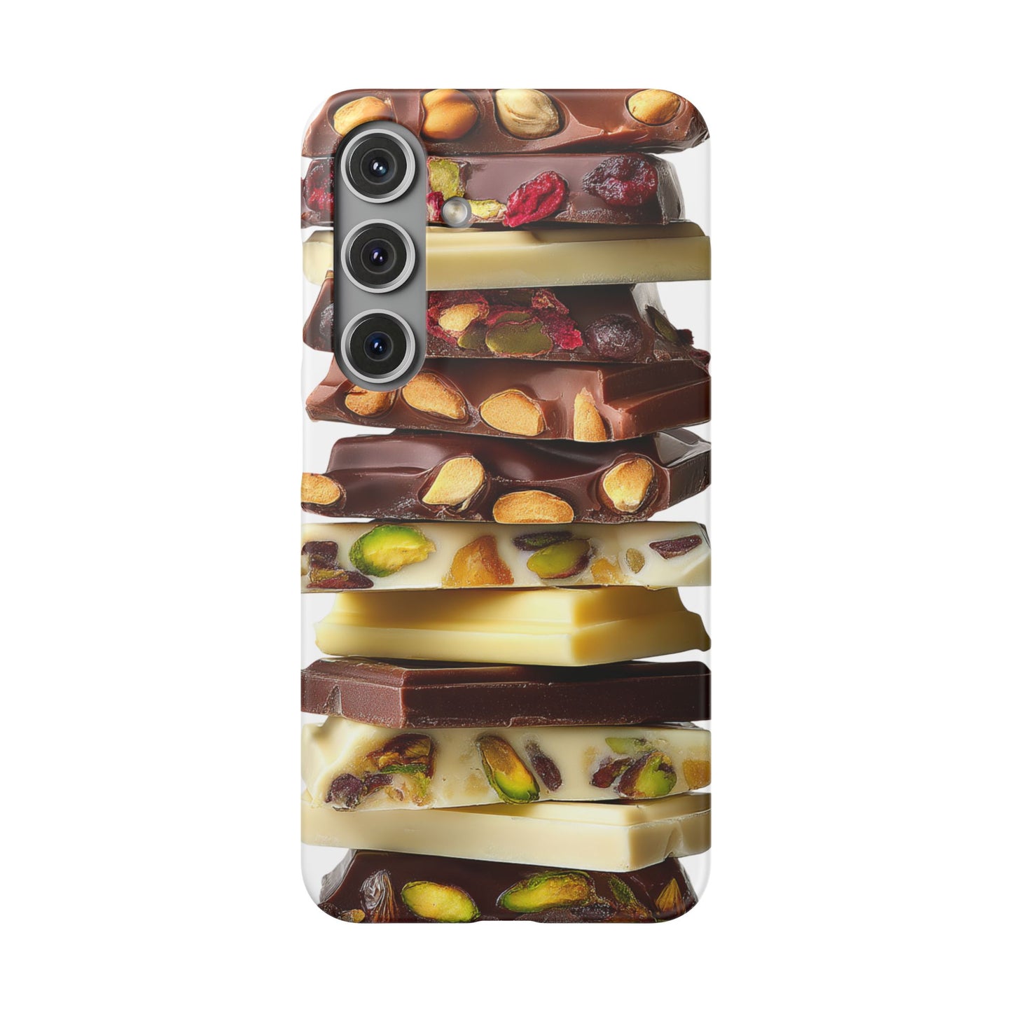 Chocolate Bar Phone Case Sweet Treat Accessory iPhone and Samsung Protective Cover