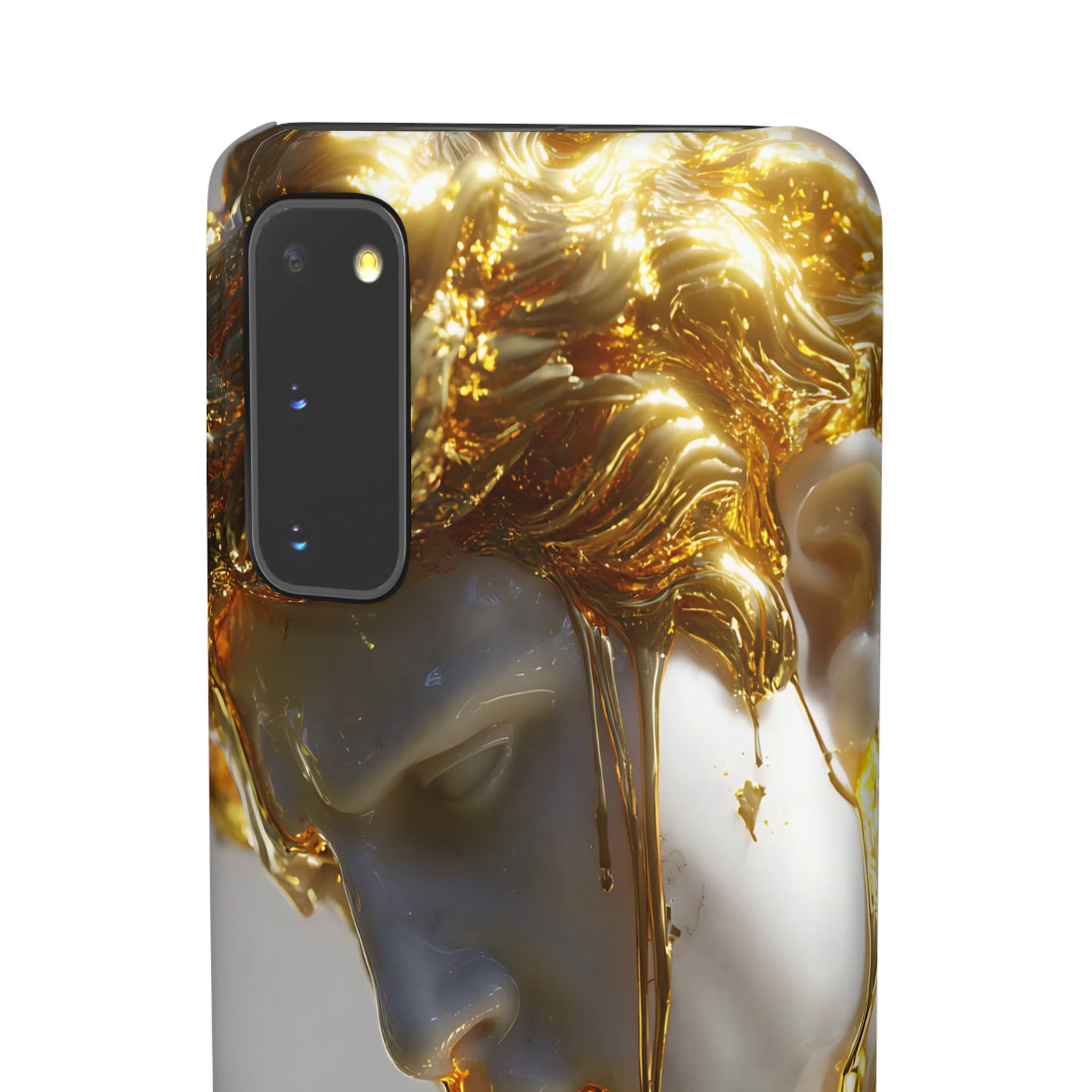 Gold Goddess Art Snap Case, Artistic Phone Cover, Unique Phone Accessory, Gift for Art Lovers, Stylish Protection