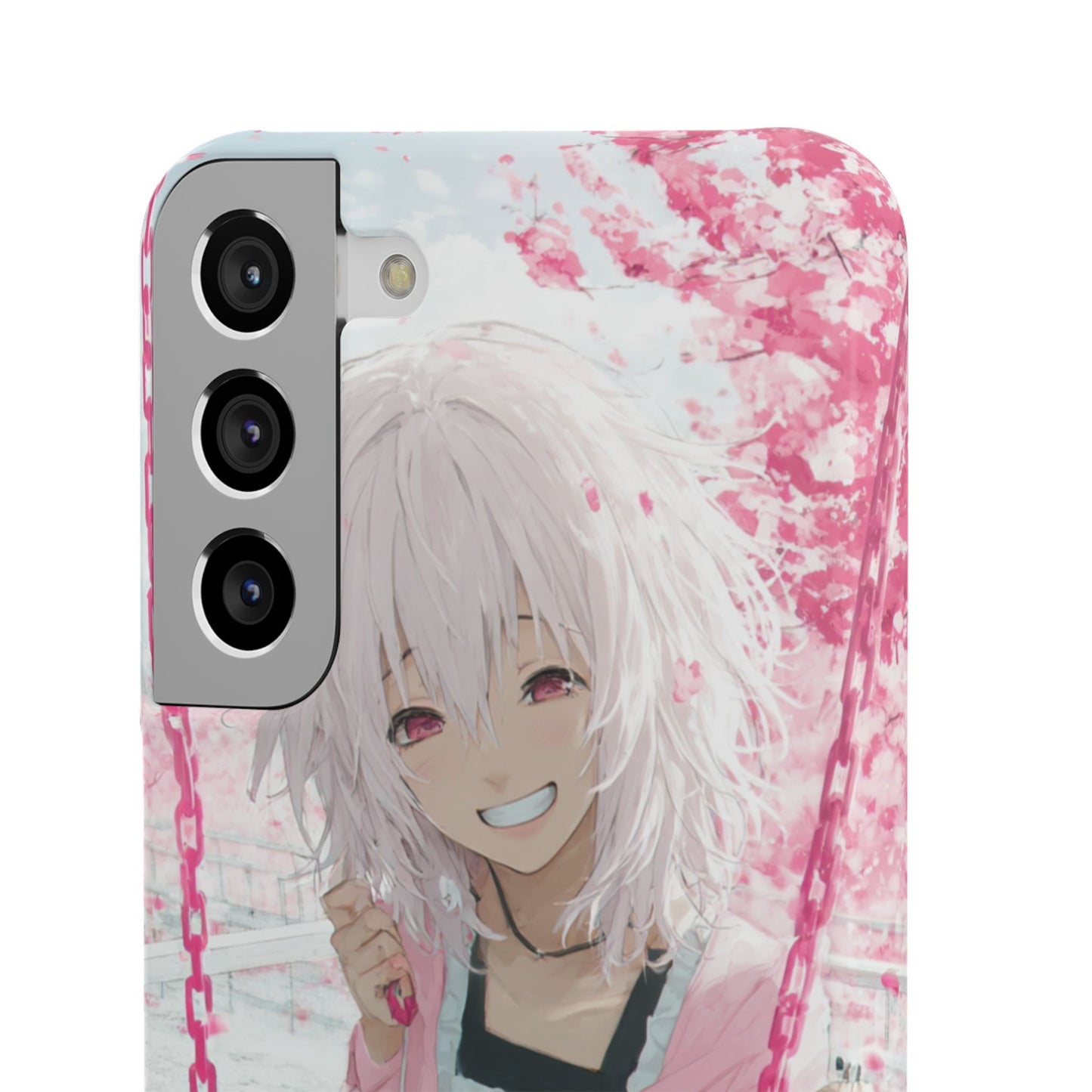 Anime Character Snap Cases for Phone, Cute Aesthetic Phone Cover, Gifts for Otaku, Floral Design, Unique Phone Cases