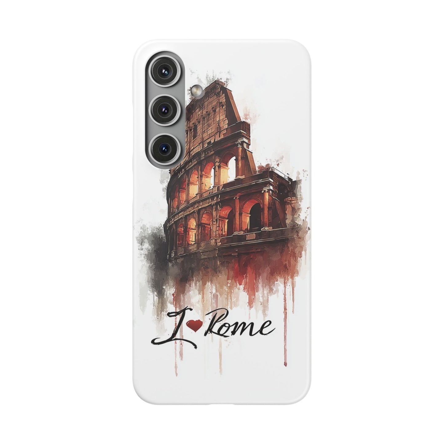 I Love Rome Snap Cases, Urban Phone Covers, Travel Accessories, Gift for Travelers, City Love Merch
