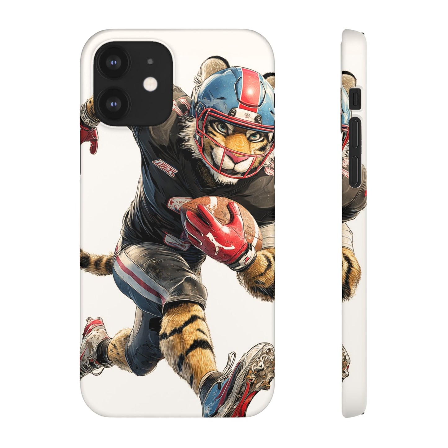 Sporty Animal Snap Cases for Phone, Unique Art, Gift for Sports Lovers, Fun Design for Gamers, iPhone Accessories