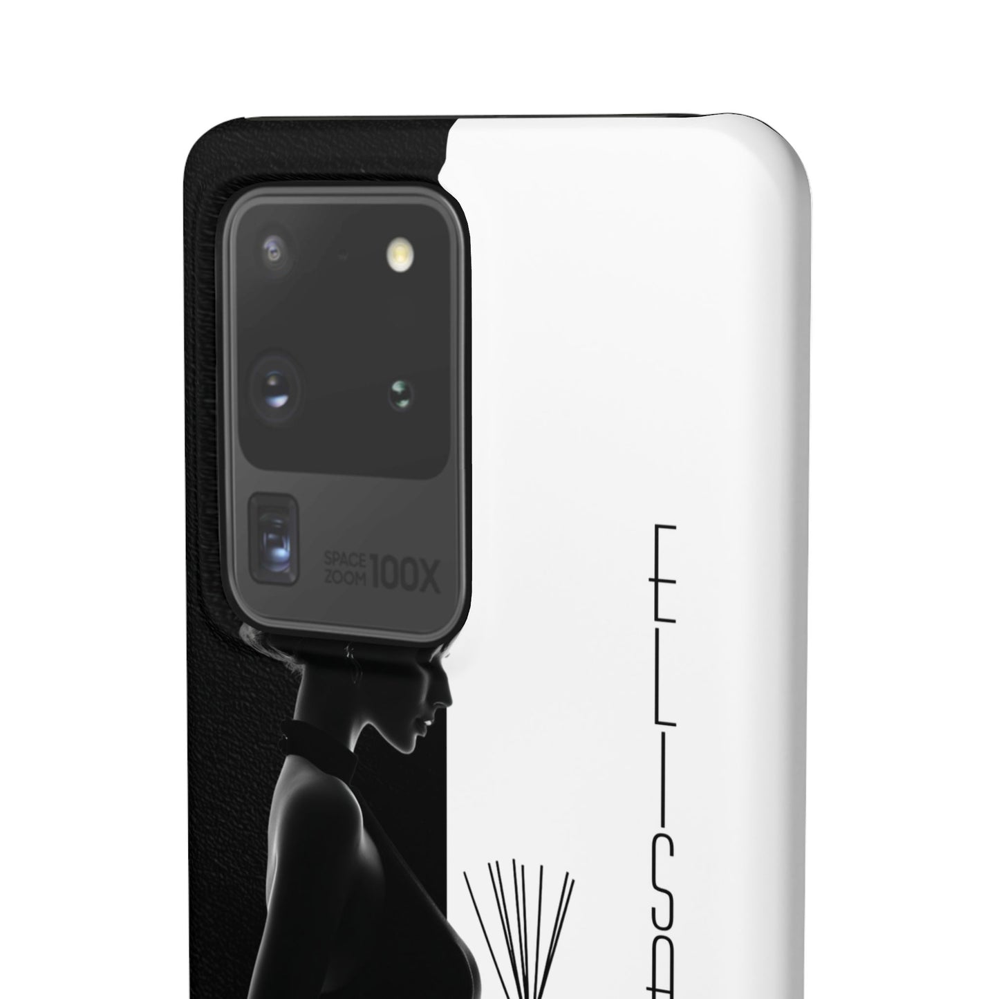 Custom Black and White Snap Case for Women Phone Cover for iPhone and Samsung