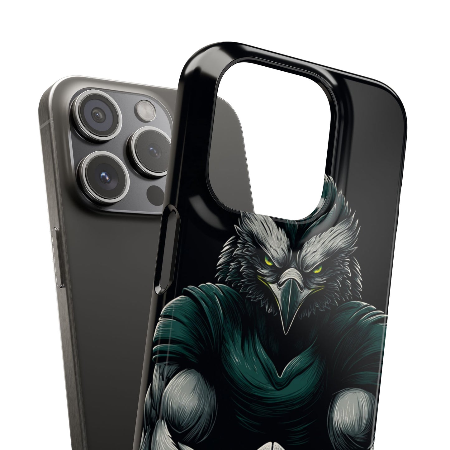 Philadelphia Eagles Art Snap Case, NFL Phone Cover, Sports Fan Gift, Football Team Accessories, Protective Cell Phone Shell