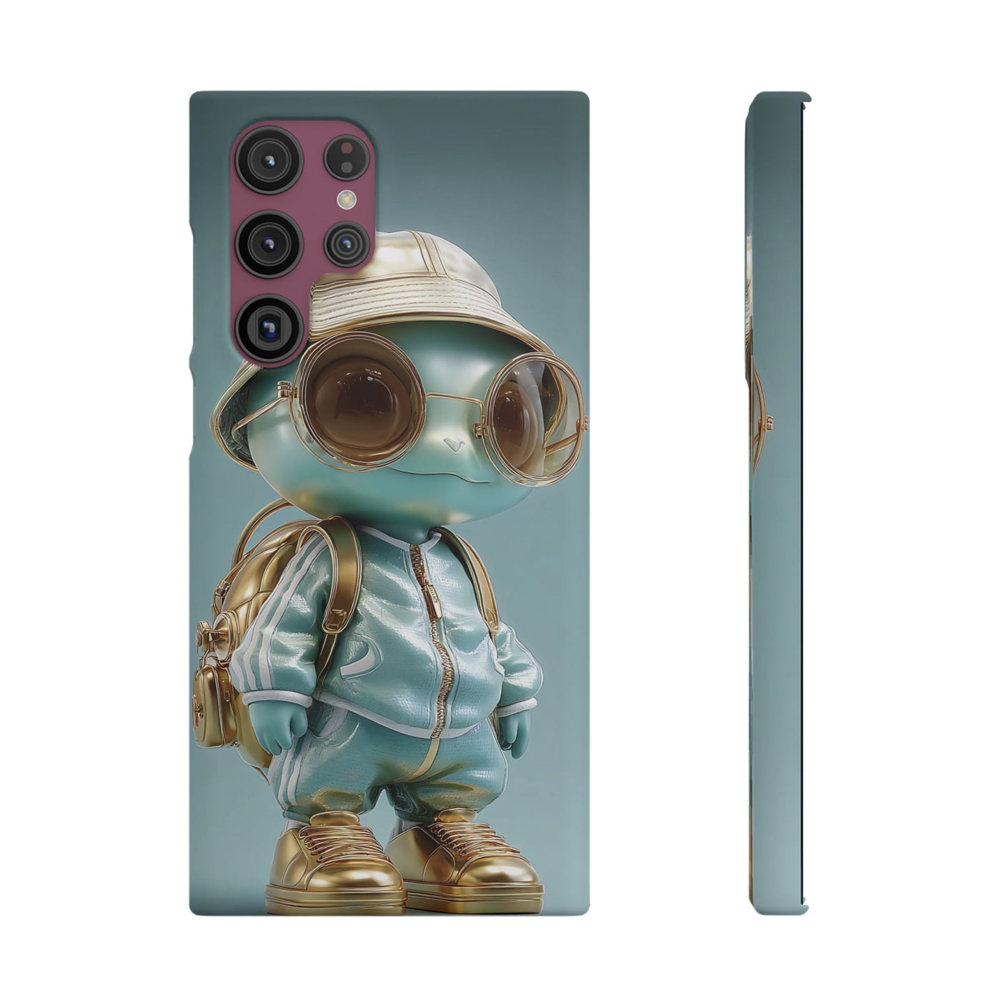 Trendy Character Snap Case for Phone, Cute Phone Cover, Gift for Kids, Cartoon Style Gadget Accessory, Fun Phone Protection