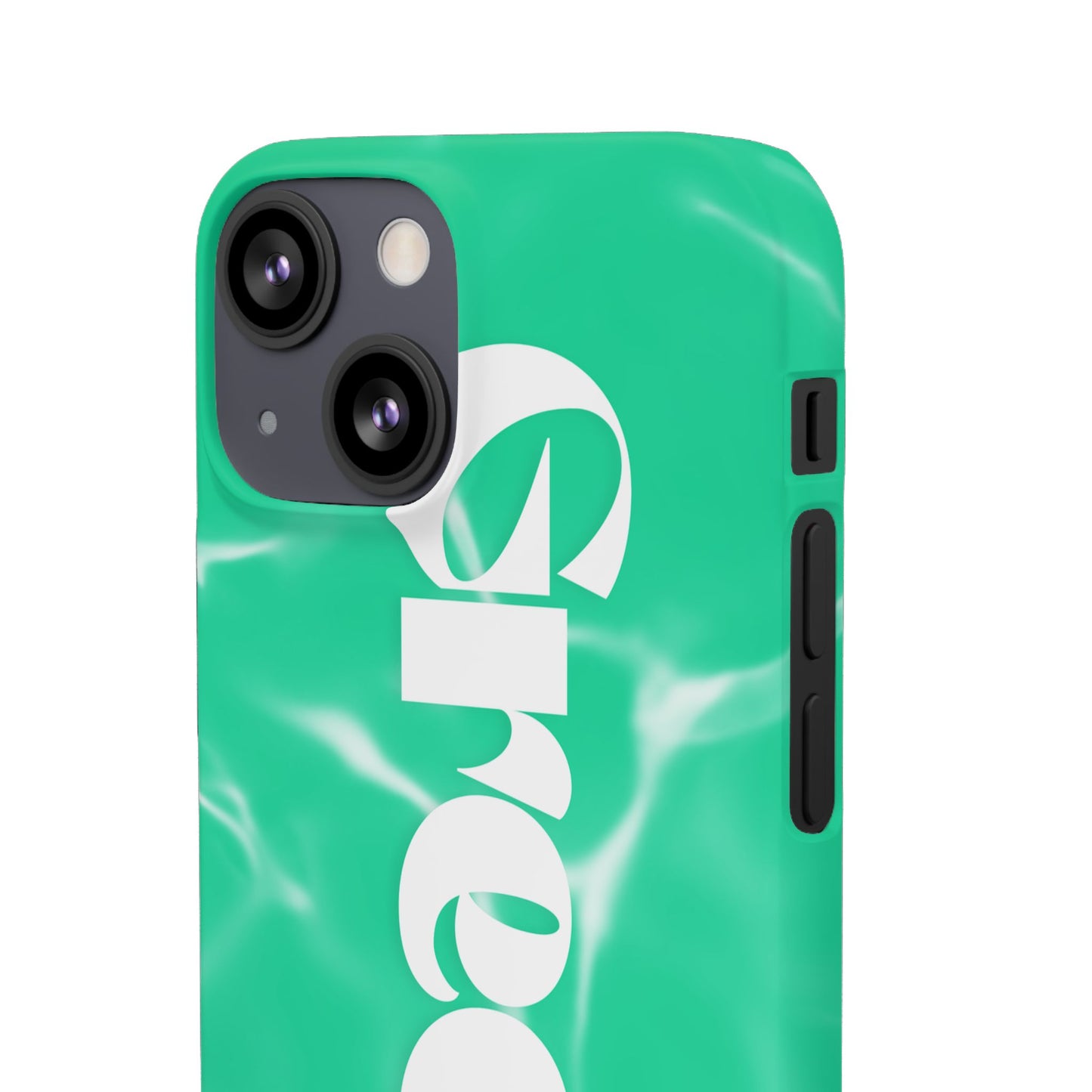 Aqua Pool Vibe Snap Case, Tropical Phone Cover, Summer Accessory, Trendy Gift for Friends, Beach Lover's Essential