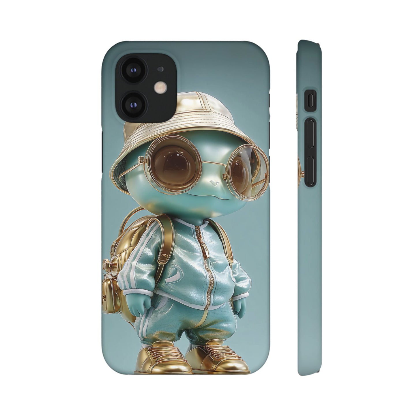 Trendy Character Snap Case for Phone, Cute Phone Cover, Gift for Kids, Cartoon Style Gadget Accessory, Fun Phone Protection