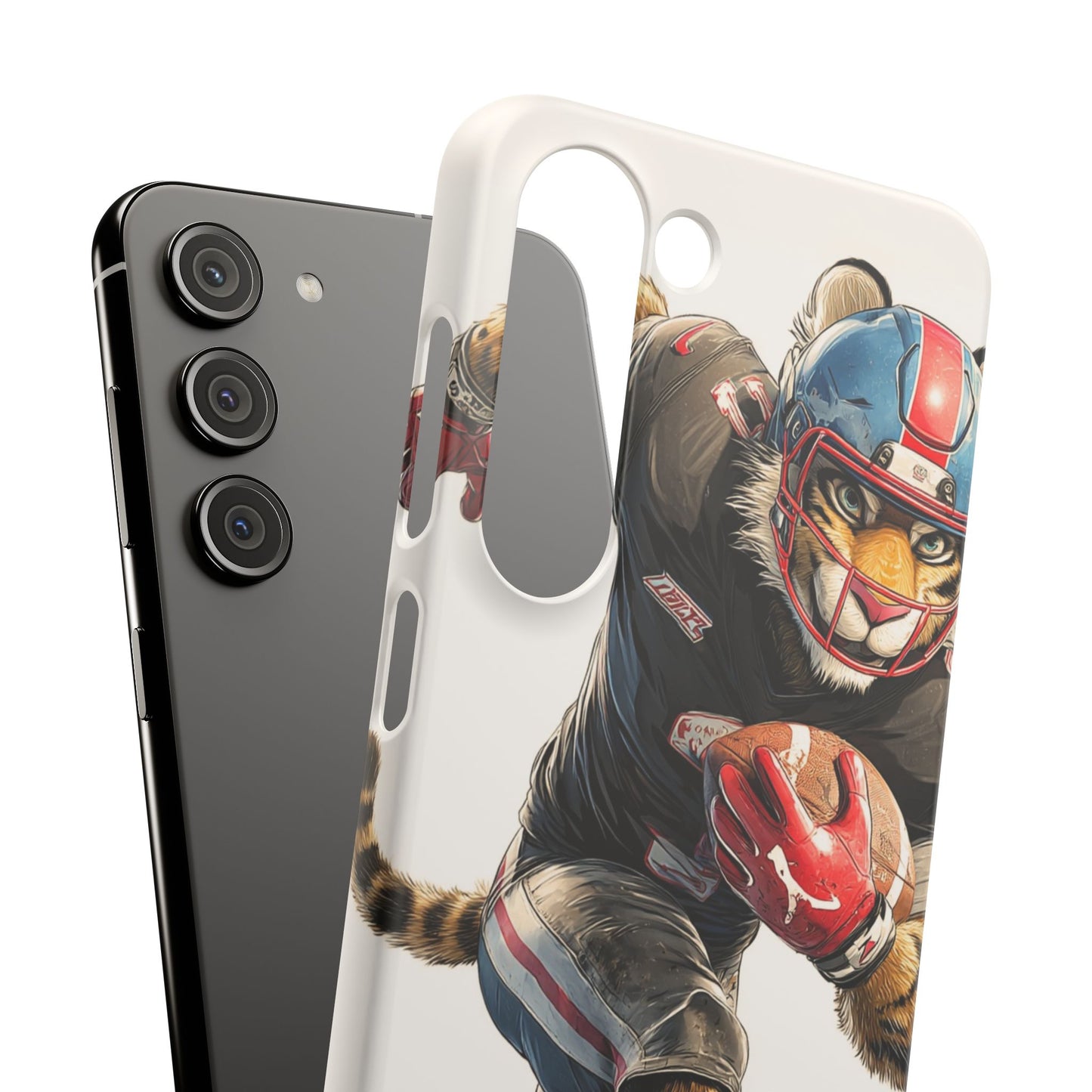 Sporty Animal Snap Cases for Phone, Unique Art, Gift for Sports Lovers, Fun Design for Gamers, iPhone Accessories