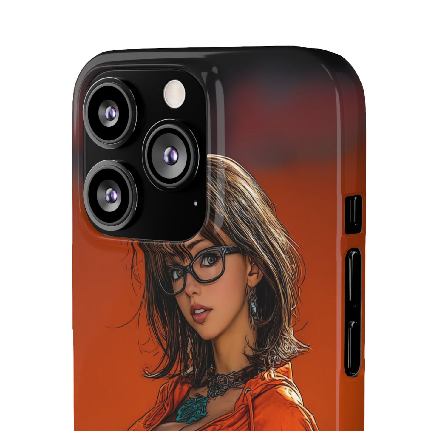 Velma Dinkley Cleveland Browns Fan Snap Cases, Phone Cover, Cartoon Style Art, Custom Case, Protective Shell