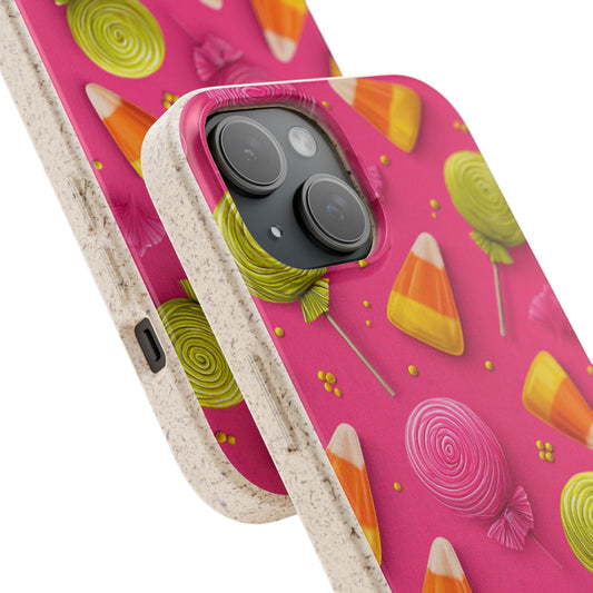 Plastic Free Treats Phone Case, Eco-Friendly Phone Cover to Protect Your Iphone or Samsung