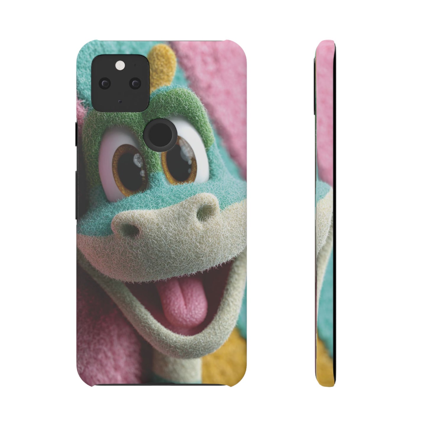 Fun Dino Snap Case for Kids | Cute Phone Cover | Colorful Mobile Accessory | Birthday Gift | Child's Tech Style