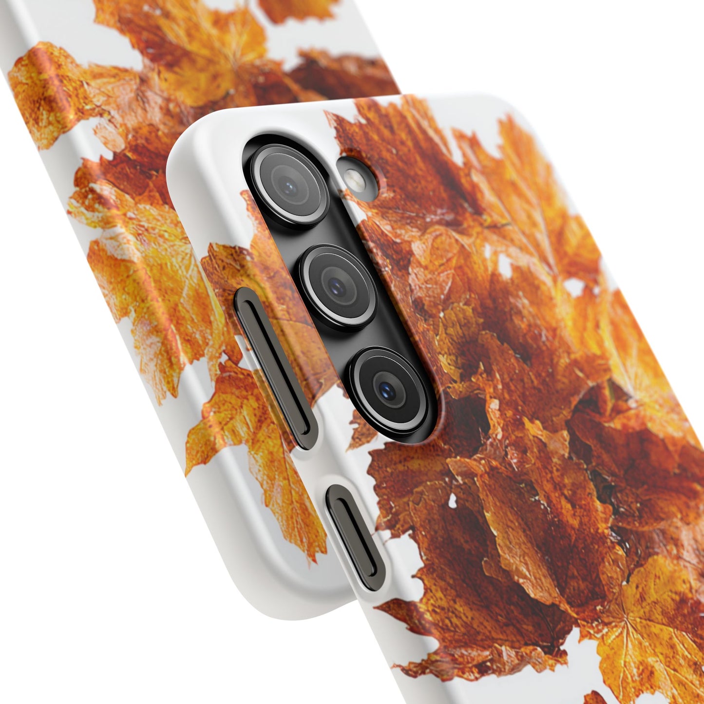 Autumn Leaf Phone Case | Fall Snap Cases, Phone Accessories, Nature Lover Gift, Seasonal Decor, Cozy Fall Vibes