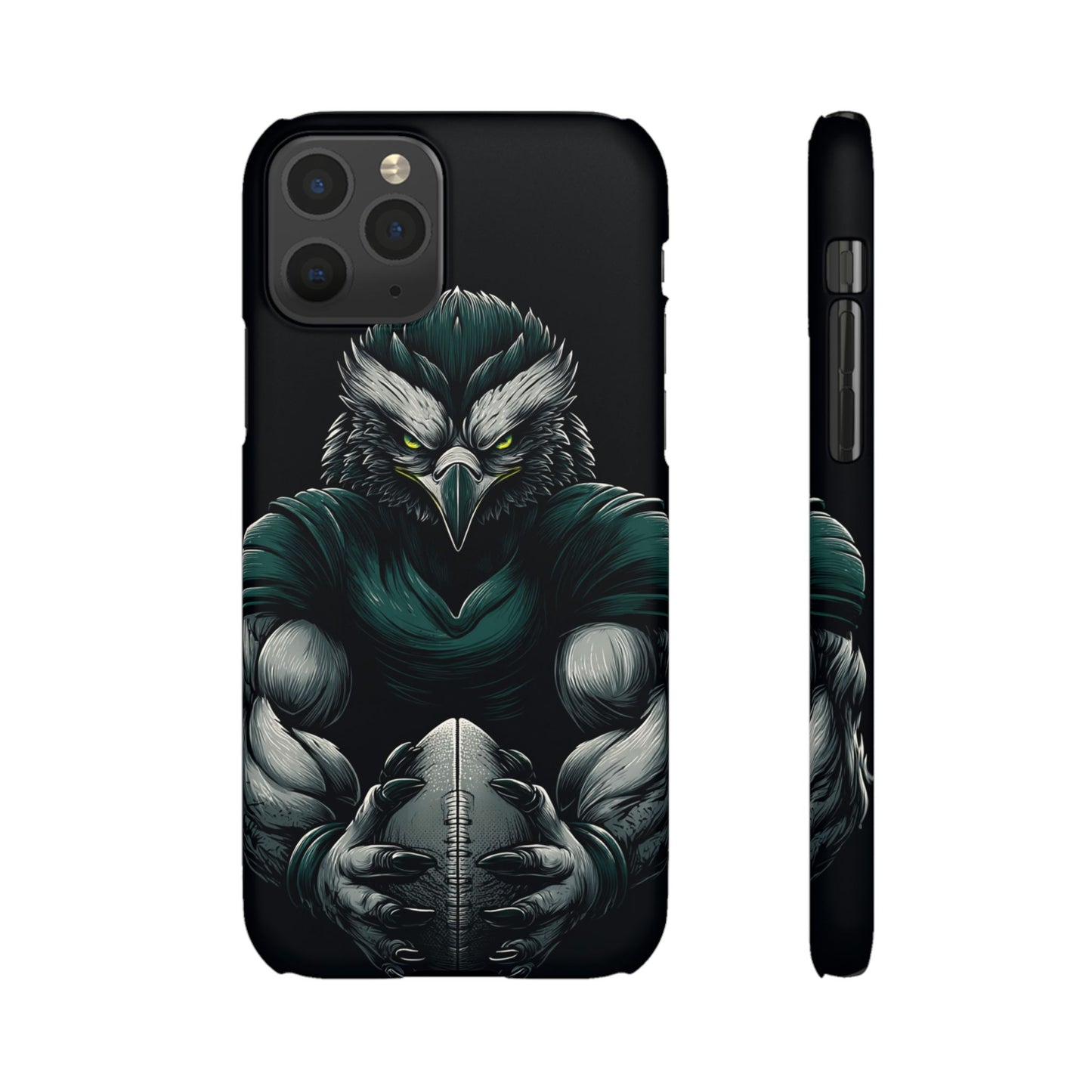 Philadelphia Eagles Art Snap Case, NFL Phone Cover, Sports Fan Gift, Football Team Accessories, Protective Cell Phone Shell