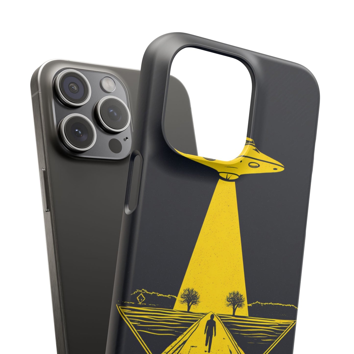 UFO Phone Case - Cosmic Alien Design, Cell Phone Cover, Sci-Fi Accessory, Gift for Space Lovers, Unique Tech Gear