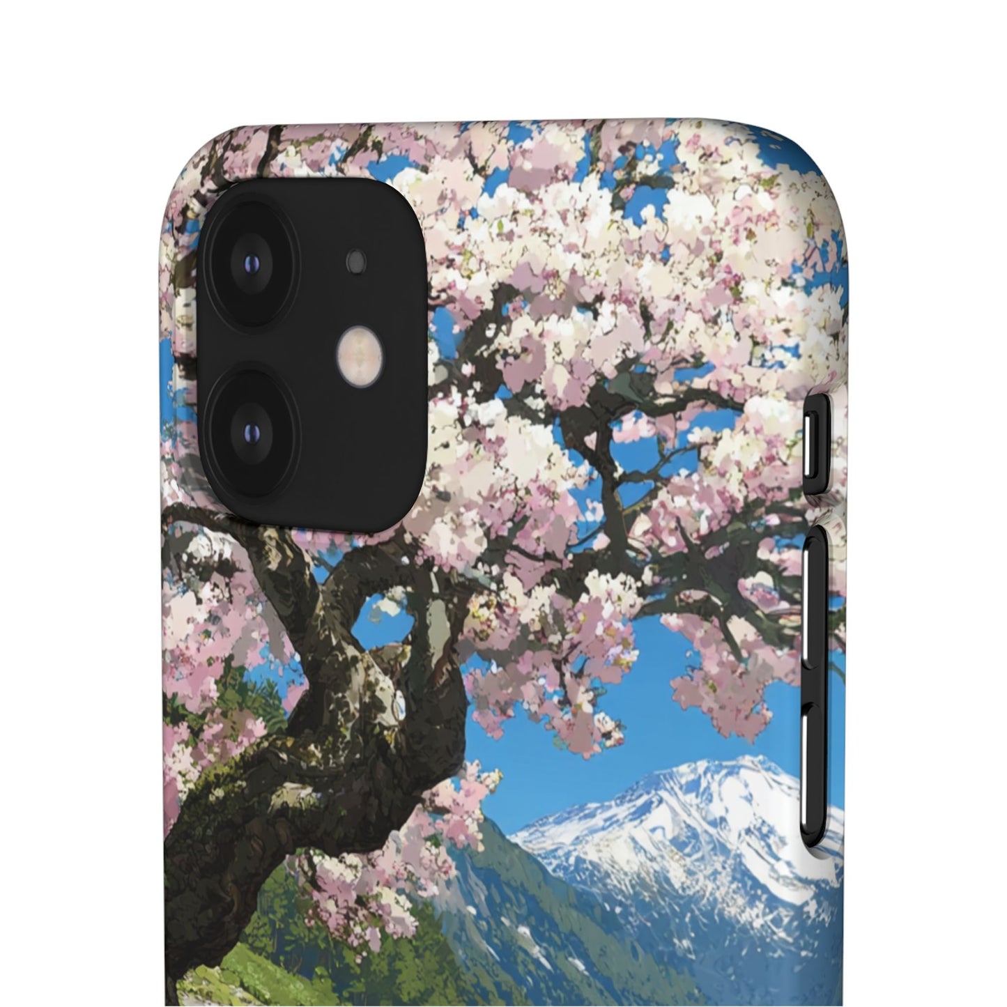 Nature-Inspired Snap Cases for Phone Protection, Floral Phone Covers, Cherry Blossom Aesthetic, Gifts for Nature Lovers, Spring Accessories