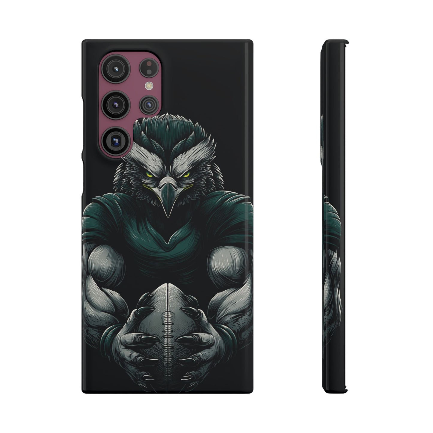 Philadelphia Eagles Art Snap Case, NFL Phone Cover, Sports Fan Gift, Football Team Accessories, Protective Cell Phone Shell