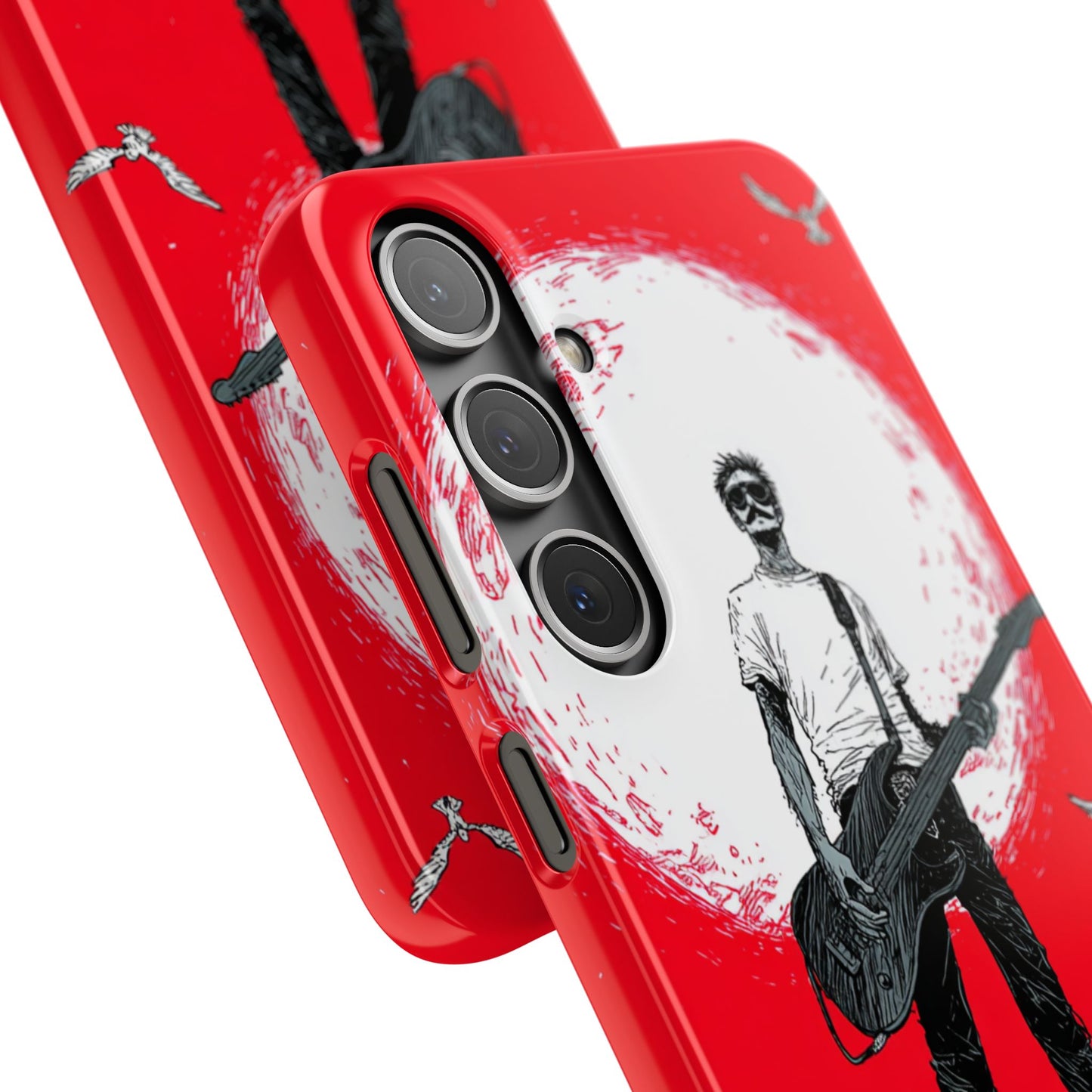 Rock & Roll Snap Cases - Music Lover's Phone Protection, Edgy Art, Gift for Guitarists, Cool Accessory for Teens