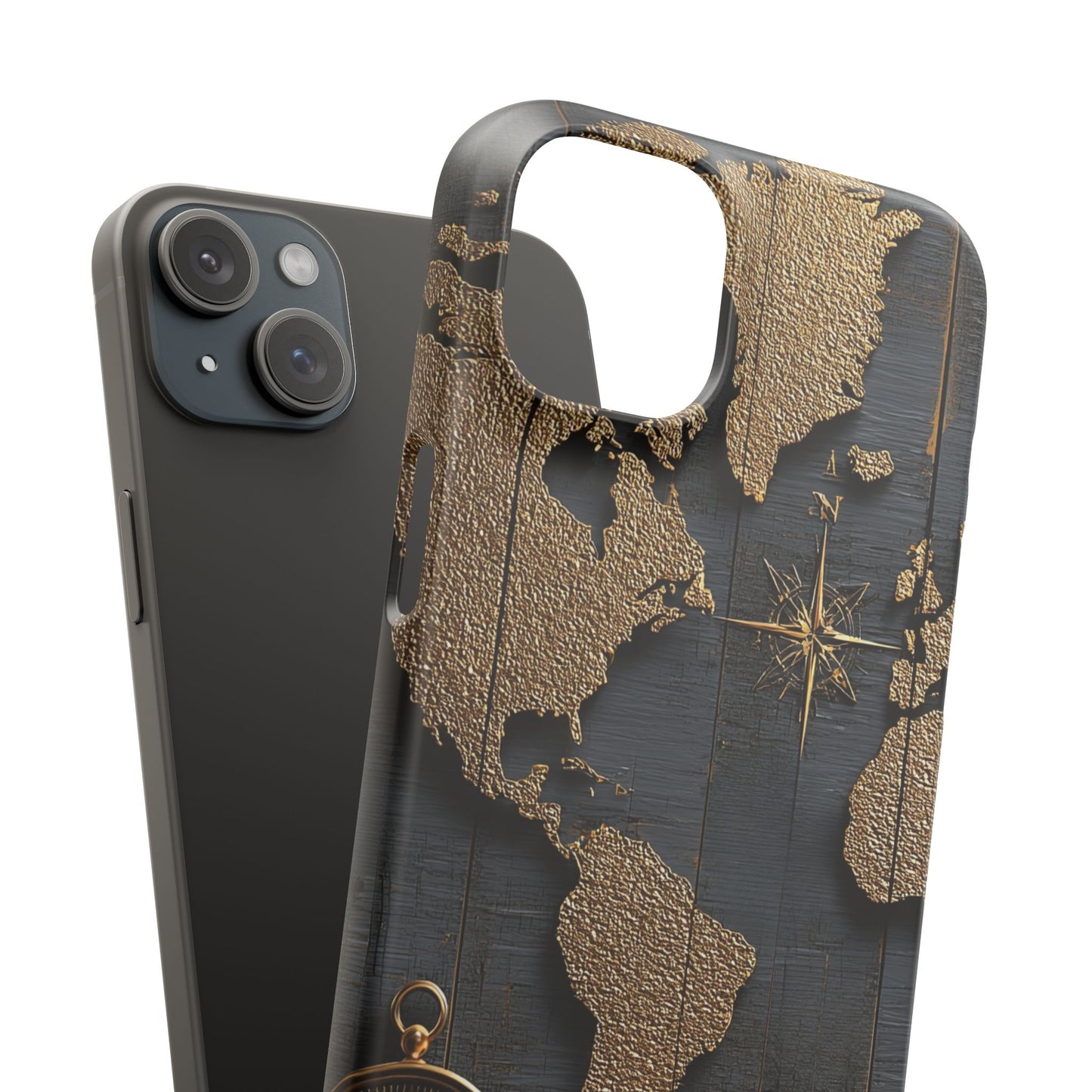 Vintage World Map Snap Cases - Travel Lover Gift, Phone Protection, Unique Phone Cover, Adventure Accessories