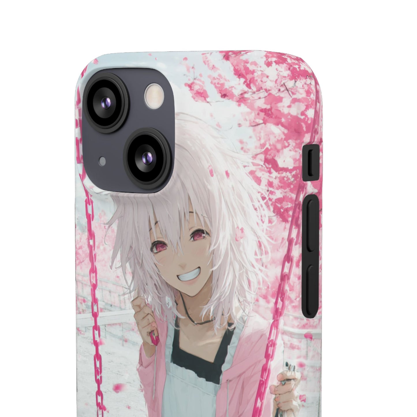 Anime Character Snap Cases for Phone, Cute Aesthetic Phone Cover, Gifts for Otaku, Floral Design, Unique Phone Cases