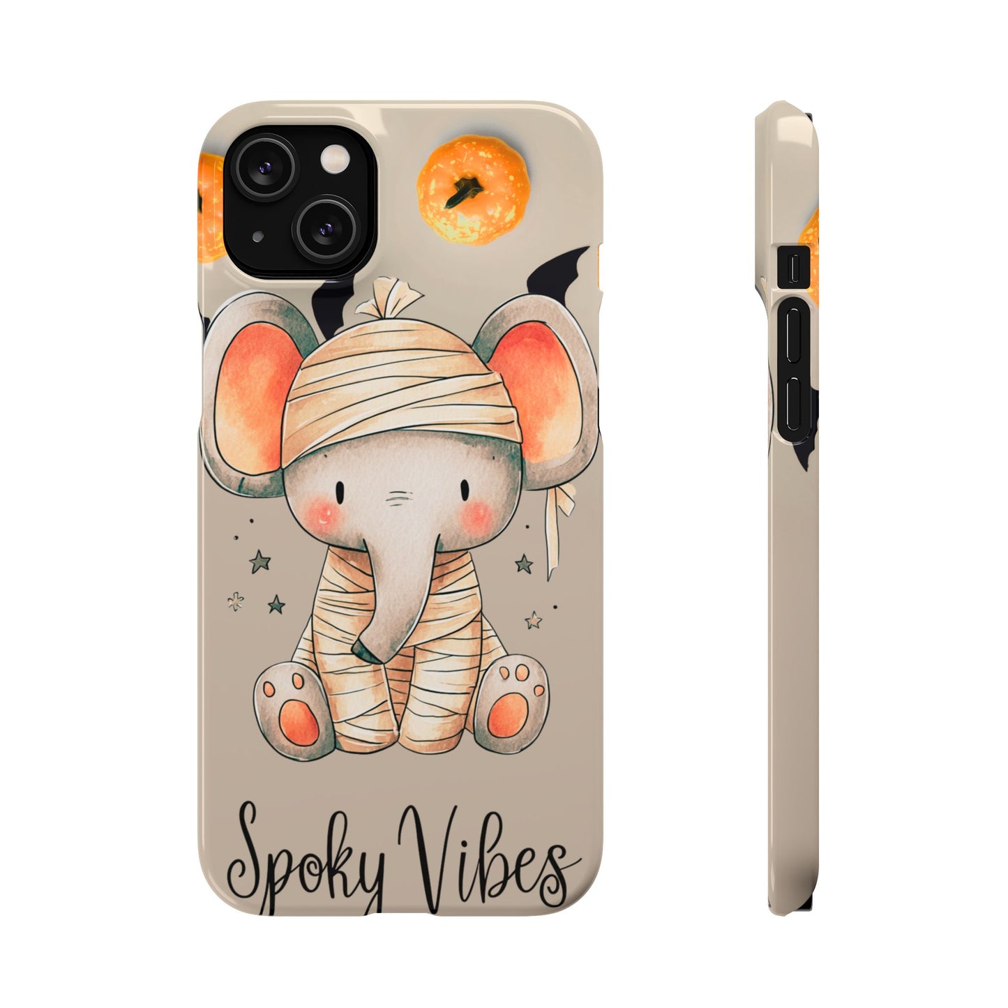 Halloween Vibe Elephant Snap Case for iPhone and Samsung