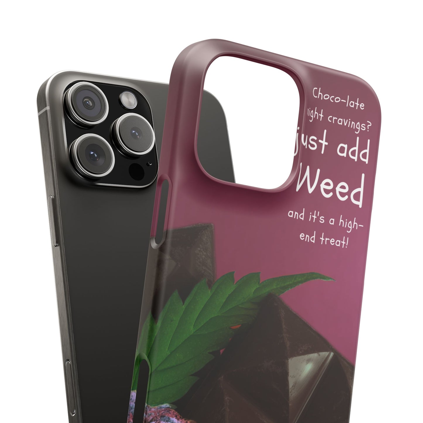 High-End Treat Snap Cases for Weed Enthusiasts Iphone and Samsung Phone Cover