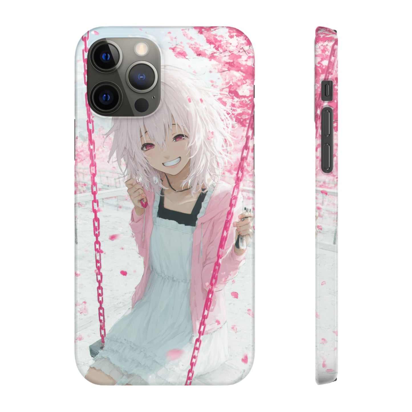 Anime Character Snap Cases for Phone, Cute Aesthetic Phone Cover, Gifts for Otaku, Floral Design, Unique Phone Cases