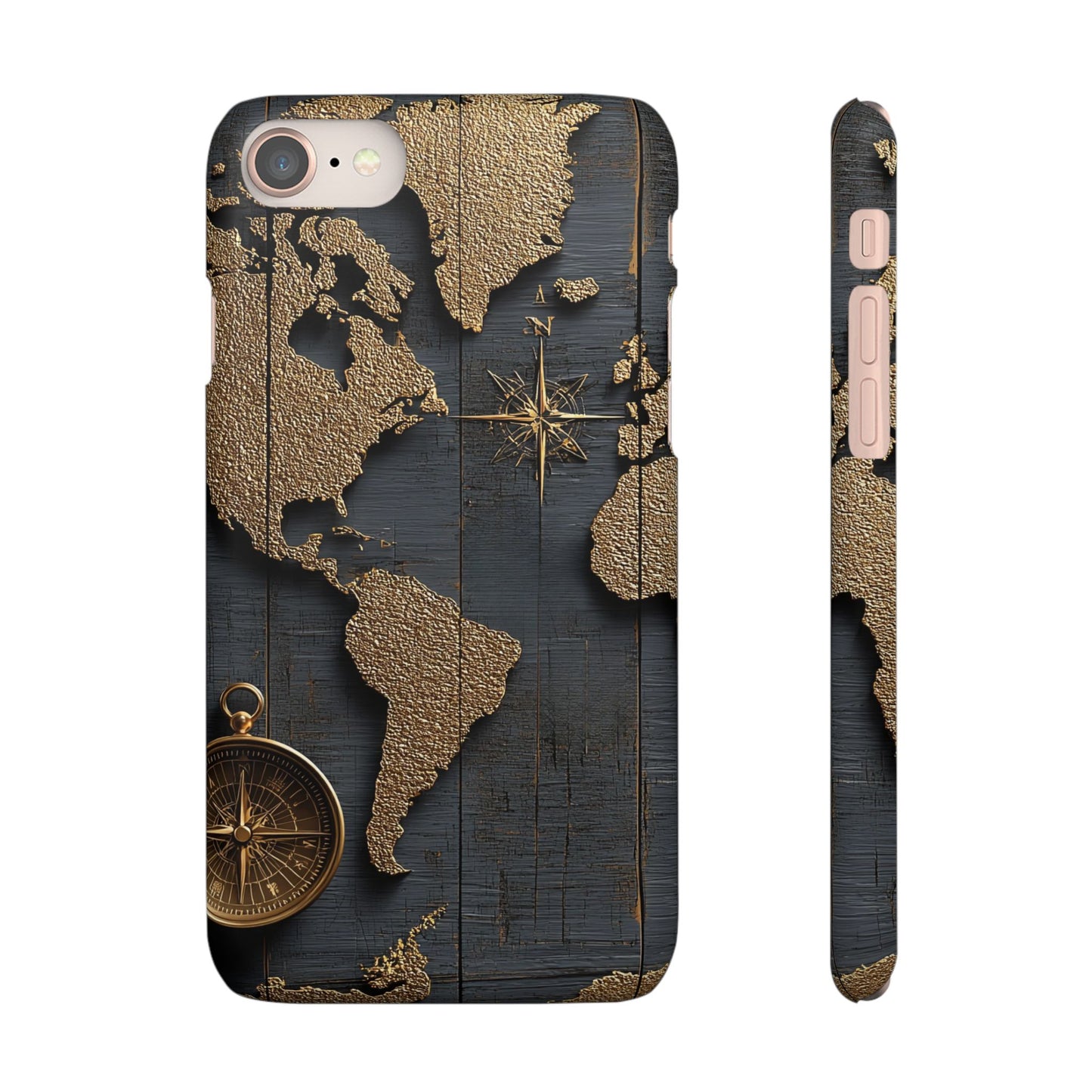 Vintage World Map Snap Cases - Travel Lover Gift, Phone Protection, Unique Phone Cover, Adventure Accessories