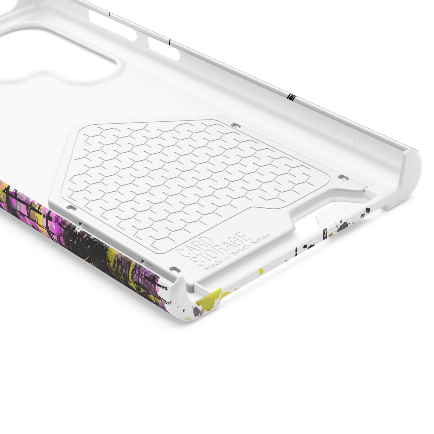 Urban Graffiti Phone Case with Card Holder, NY Street Art Phone Protection, Trendy Accessory, Gifts for City Lovers, Unique Tech Gift