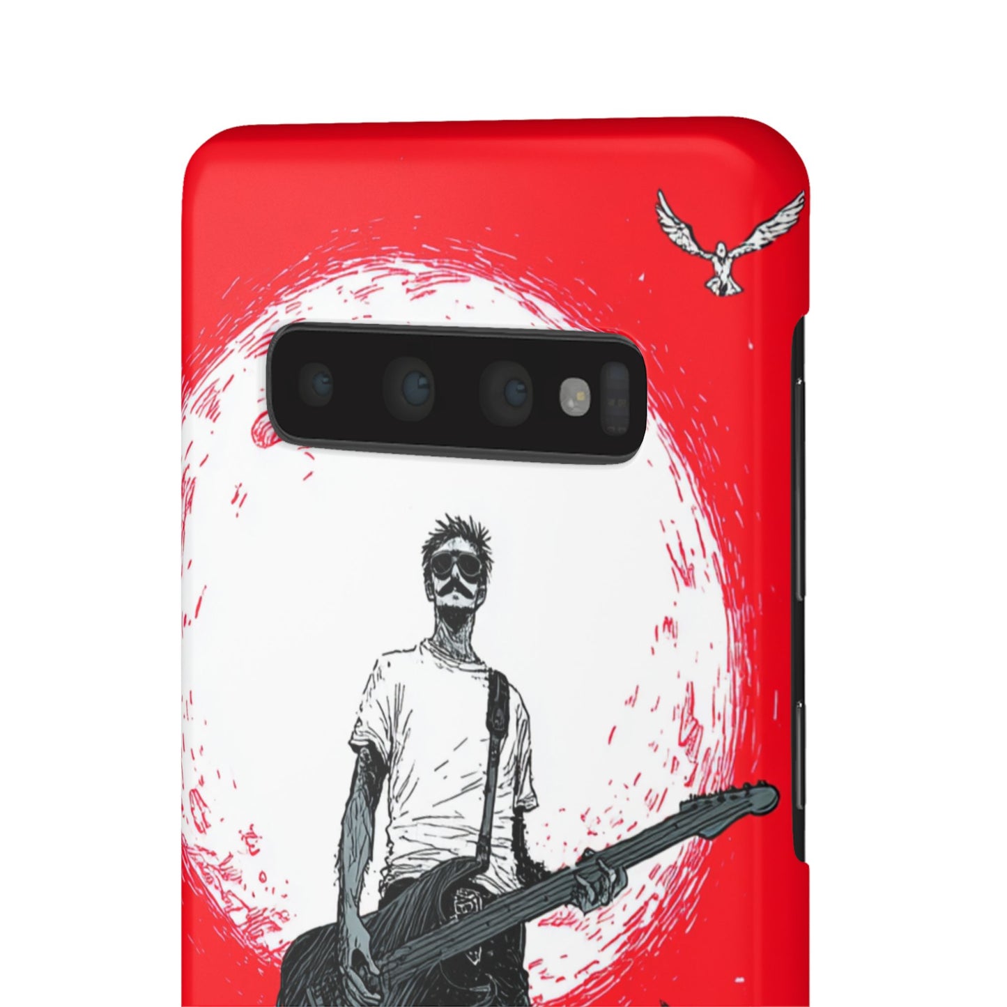 Rock & Roll Snap Cases - Music Lover's Phone Protection, Edgy Art, Gift for Guitarists, Cool Accessory for Teens
