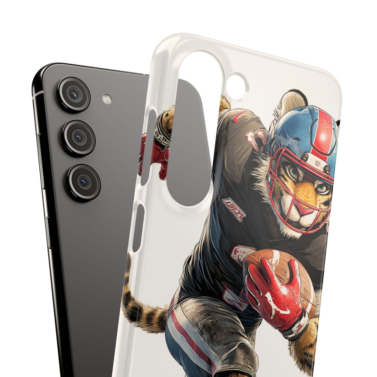Sporty Animal Snap Cases for Phone, Unique Art, Gift for Sports Lovers, Fun Design for Gamers, iPhone Accessories