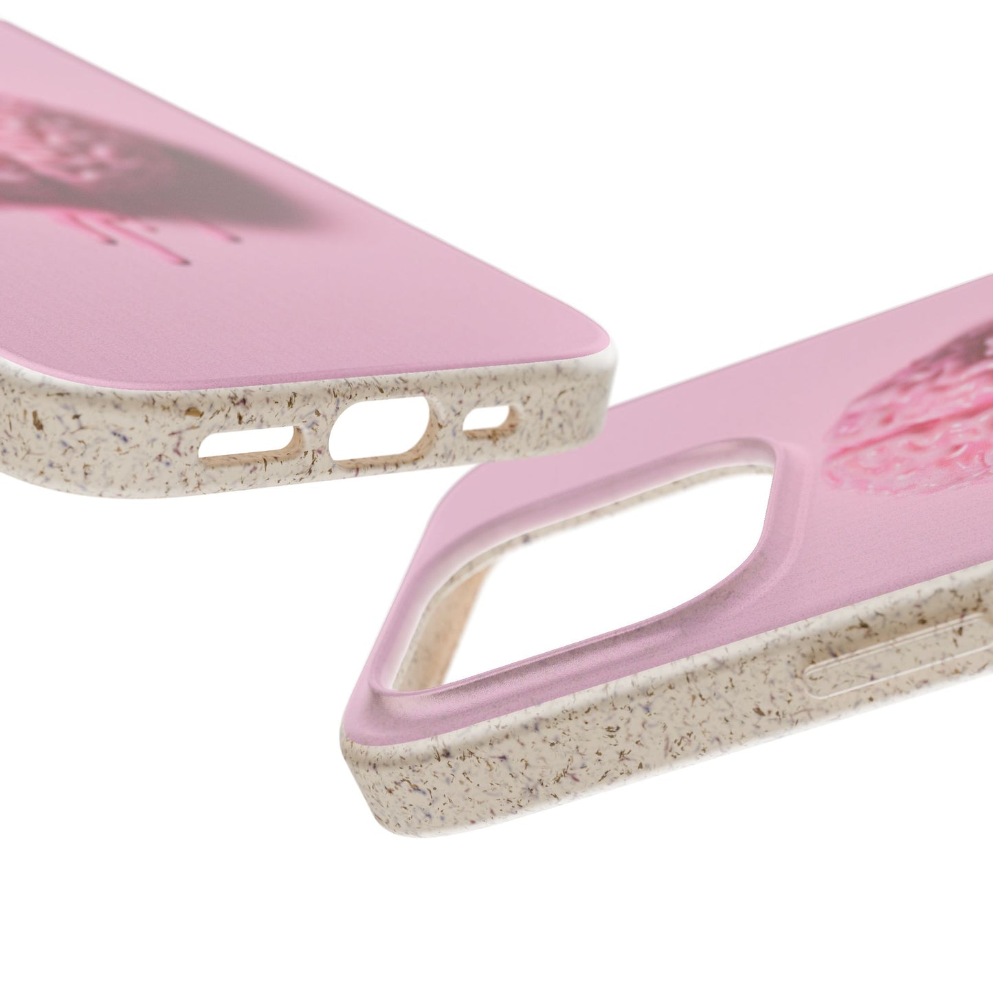 Eco-Friendly Brain Design Phone Case, Biodegradable Phone Cover, Unique Gift for Tech Lovers, Sustainable Accessory, Cute Phone Case