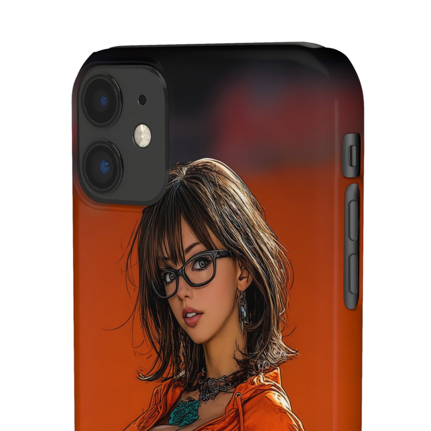 Velma Dinkley Cleveland Browns Fan Snap Cases, Phone Cover, Cartoon Style Art, Custom Case, Protective Shell
