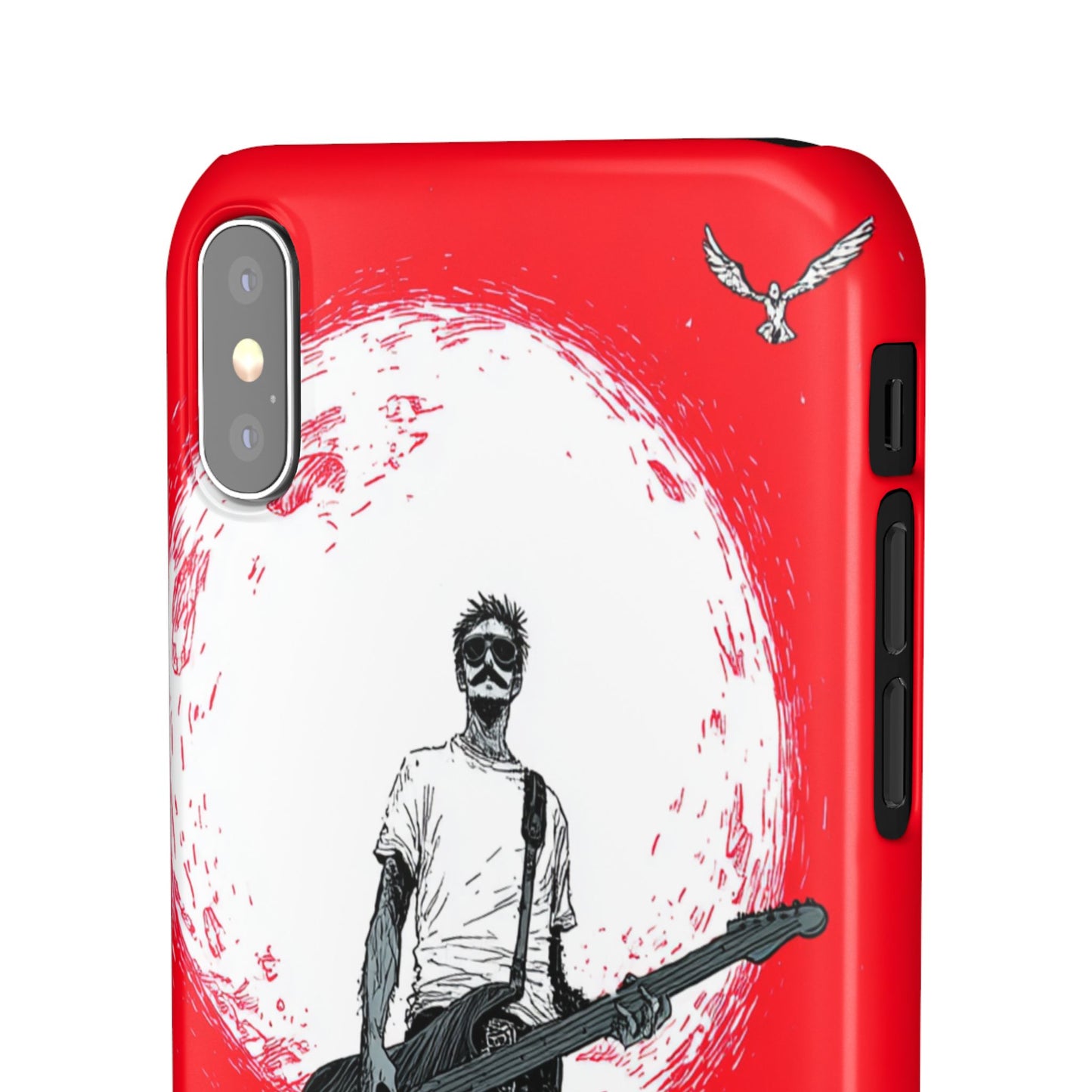 Rock & Roll Snap Cases - Music Lover's Phone Protection, Edgy Art, Gift for Guitarists, Cool Accessory for Teens
