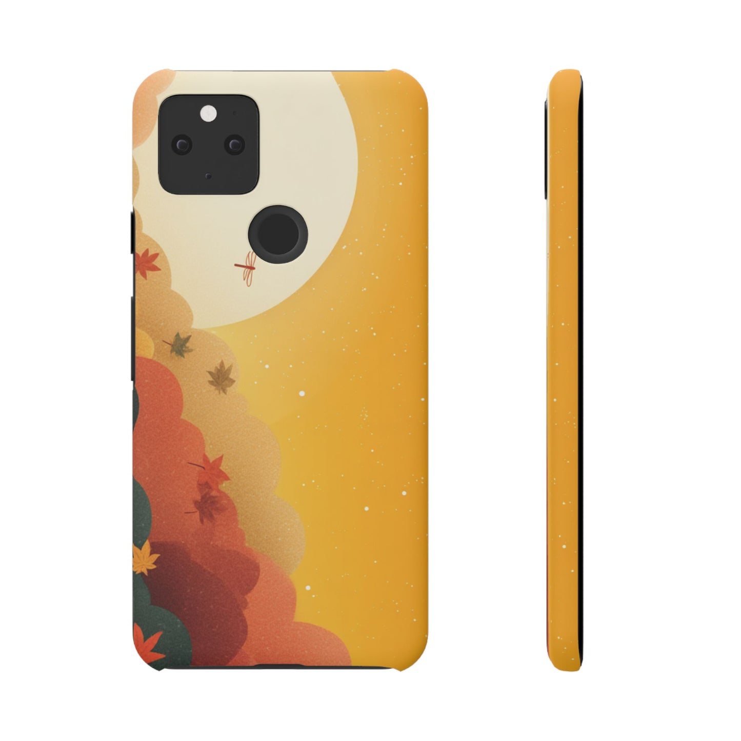 Autumn Sunset Snap Case, Fall Phone Cover, Nature-Themed Accessory, Gift for Her, Seasonal Aesthetic