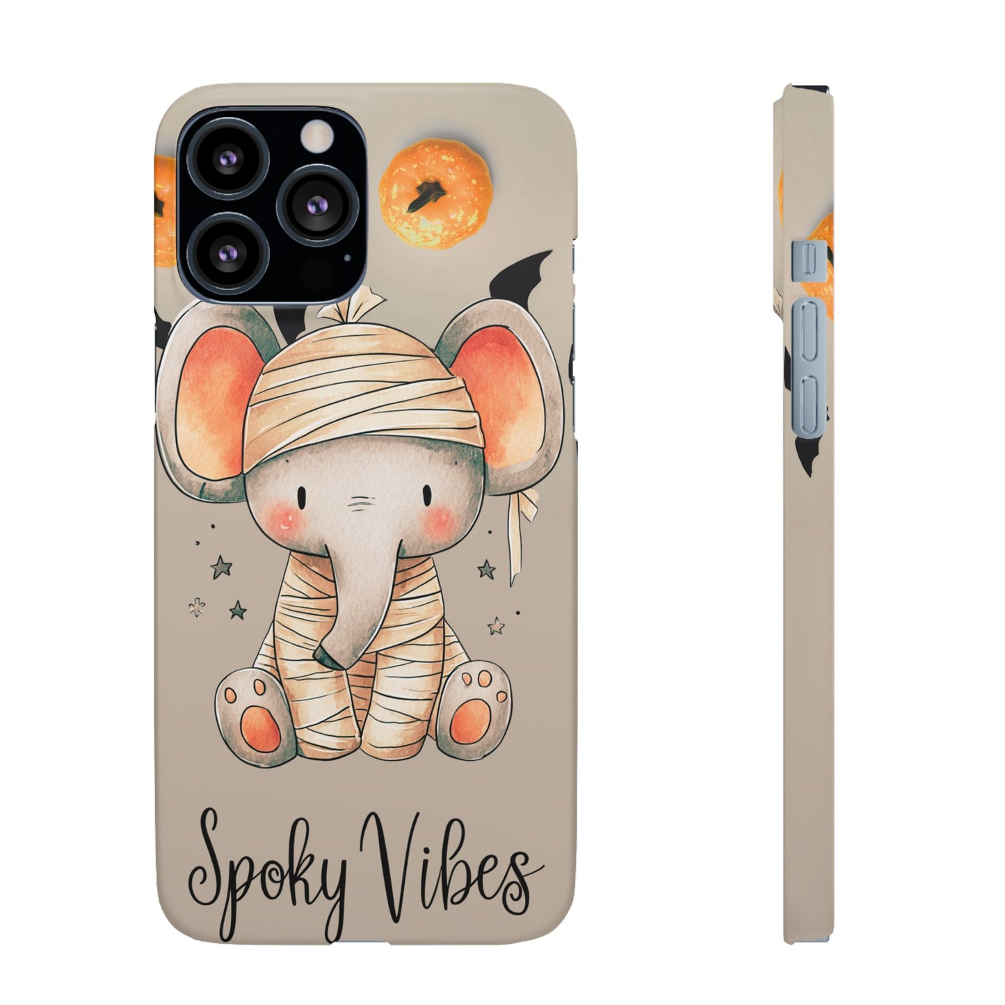 Halloween Vibe Elephant Snap Case for iPhone and Samsung