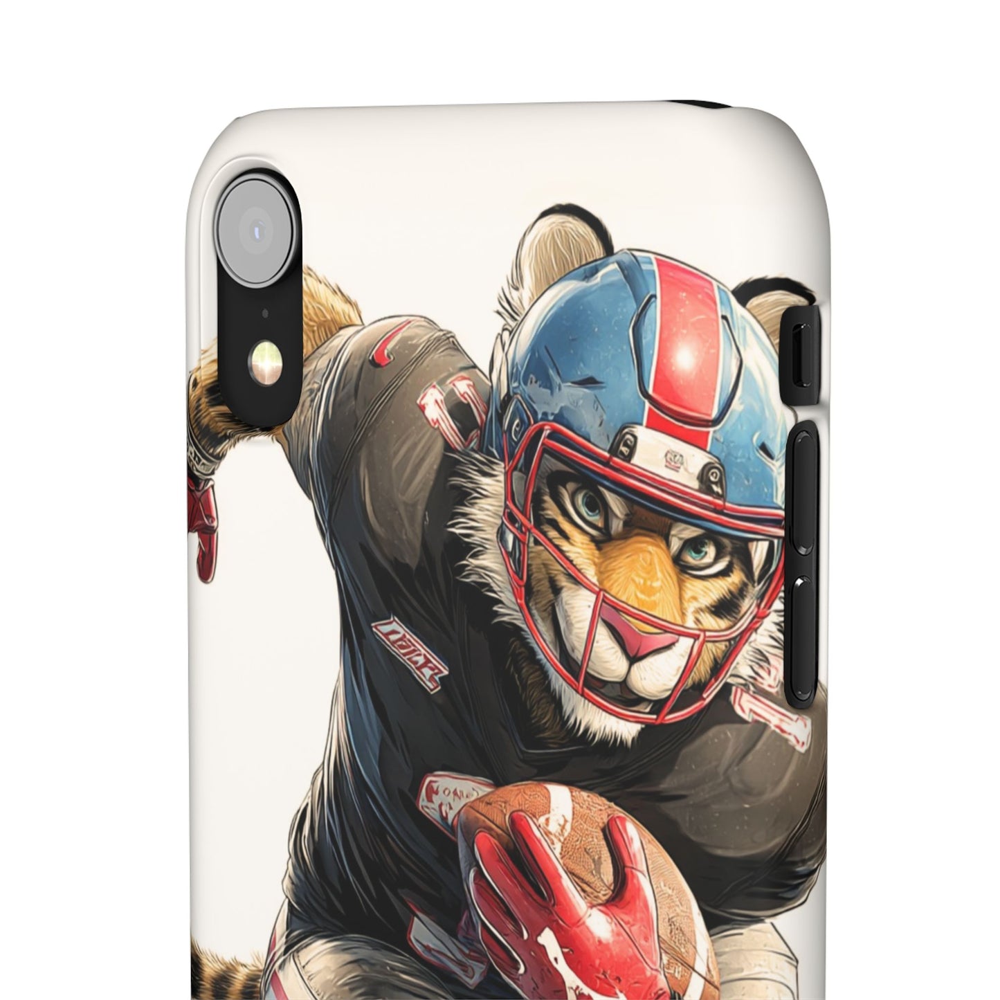 Sporty Animal Snap Cases for Phone, Unique Art, Gift for Sports Lovers, Fun Design for Gamers, iPhone Accessories