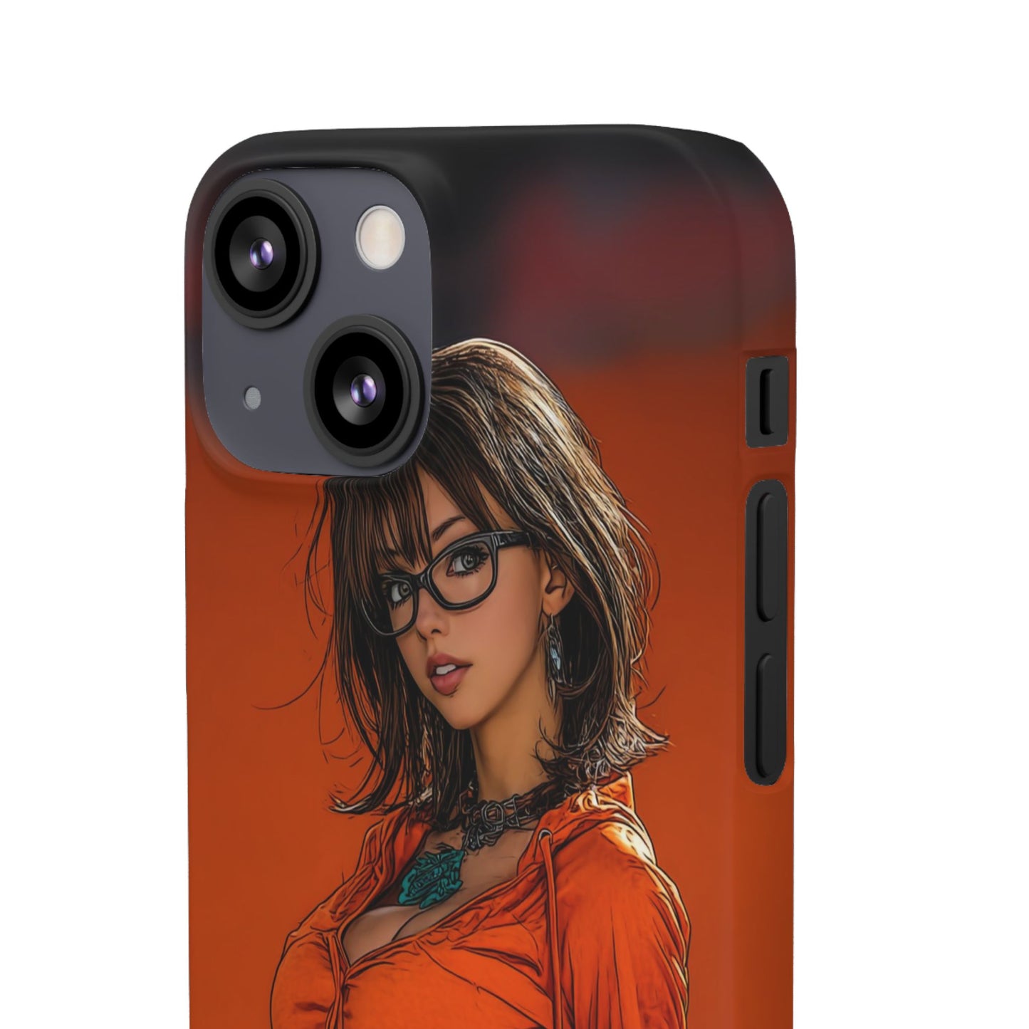 Velma Dinkley Cleveland Browns Fan Snap Cases, Phone Cover, Cartoon Style Art, Custom Case, Protective Shell