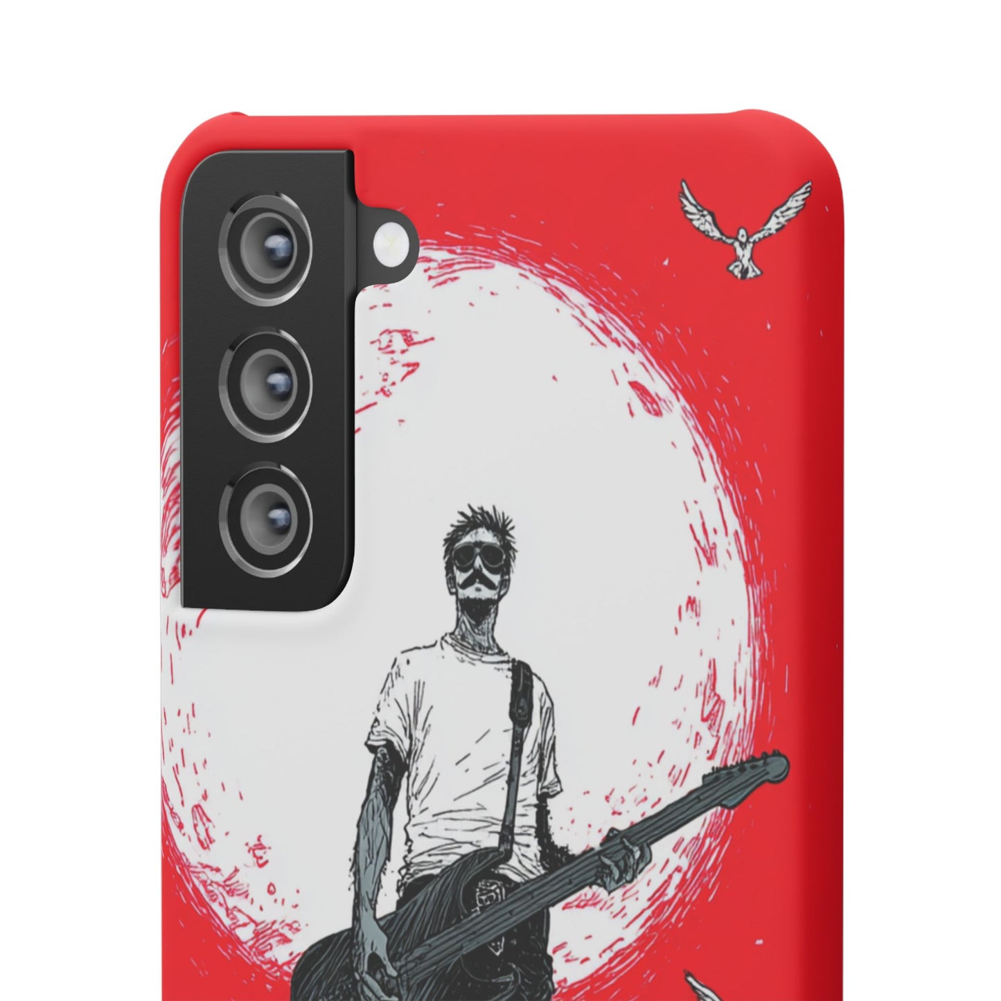 Rock & Roll Snap Cases - Music Lover's Phone Protection, Edgy Art, Gift for Guitarists, Cool Accessory for Teens