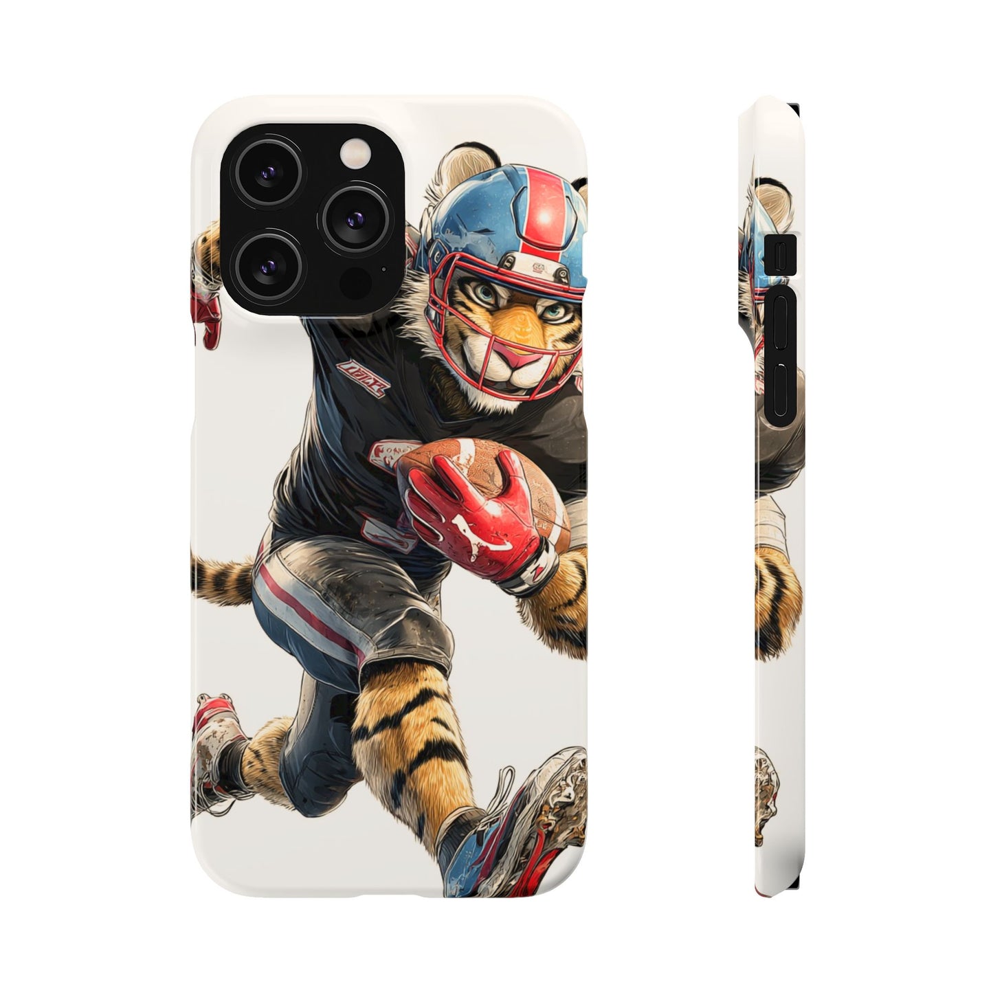 Sporty Animal Snap Cases for Phone, Unique Art, Gift for Sports Lovers, Fun Design for Gamers, iPhone Accessories