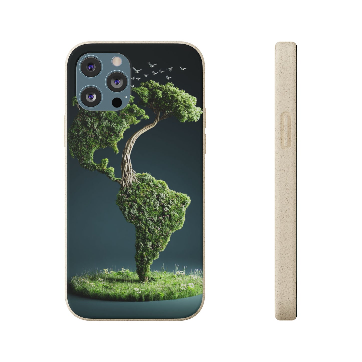 Eco-Friendly Phone Case | Biodegradable Cases for Nature Lovers, Sustainable Gift, Earth Day, Green Living, Eco-Conscious