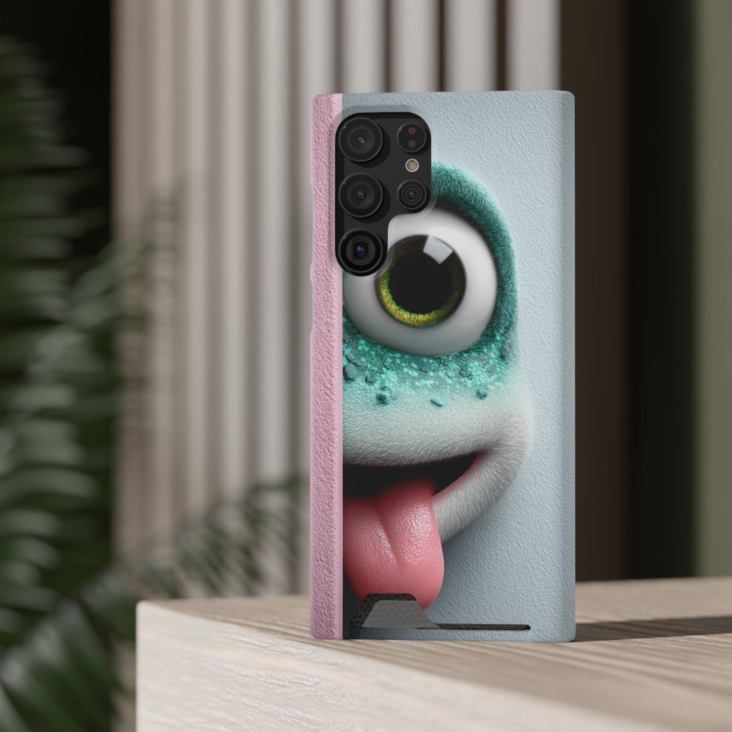 Funky Card Holder Phone Case - Whimsical Design, Cute Gift, Unique Accessories, Fun Mobile Cover, Stylish Phone Protection